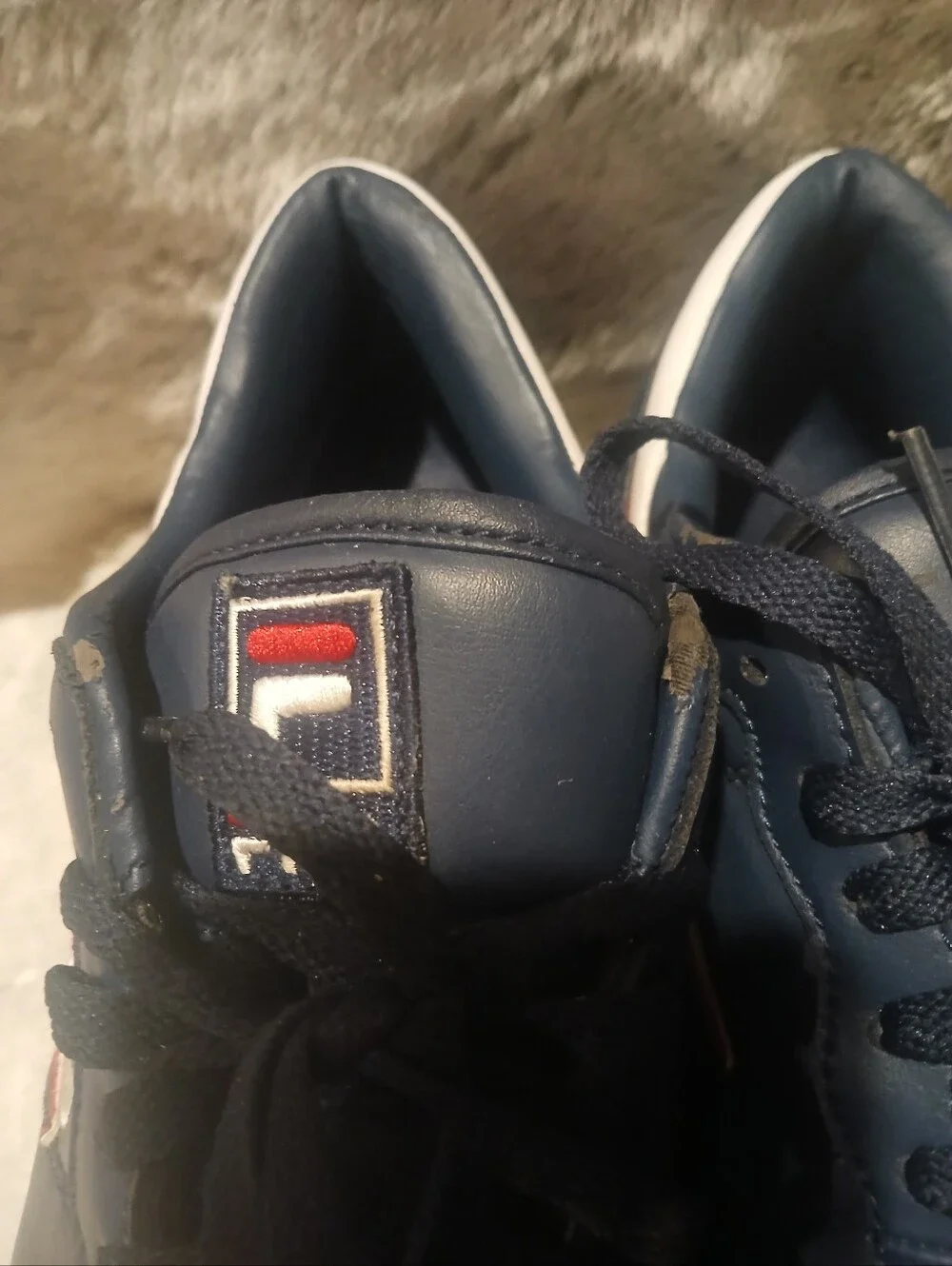 Fila Men's Navy Red White Athletic Sneakers
